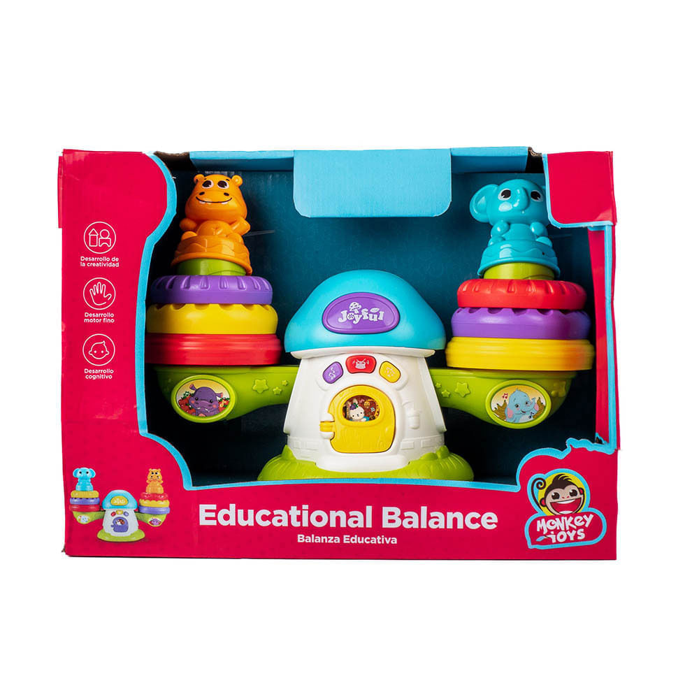 Balanza Didáctica Infantil con Luces y Sonidos Juego Educativo img #3