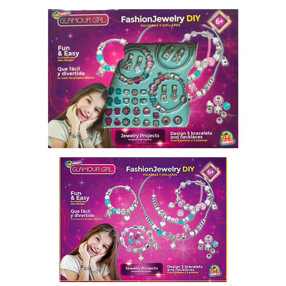Set para Armar Pulseras Tipo Pandora Monkey Brands img #4