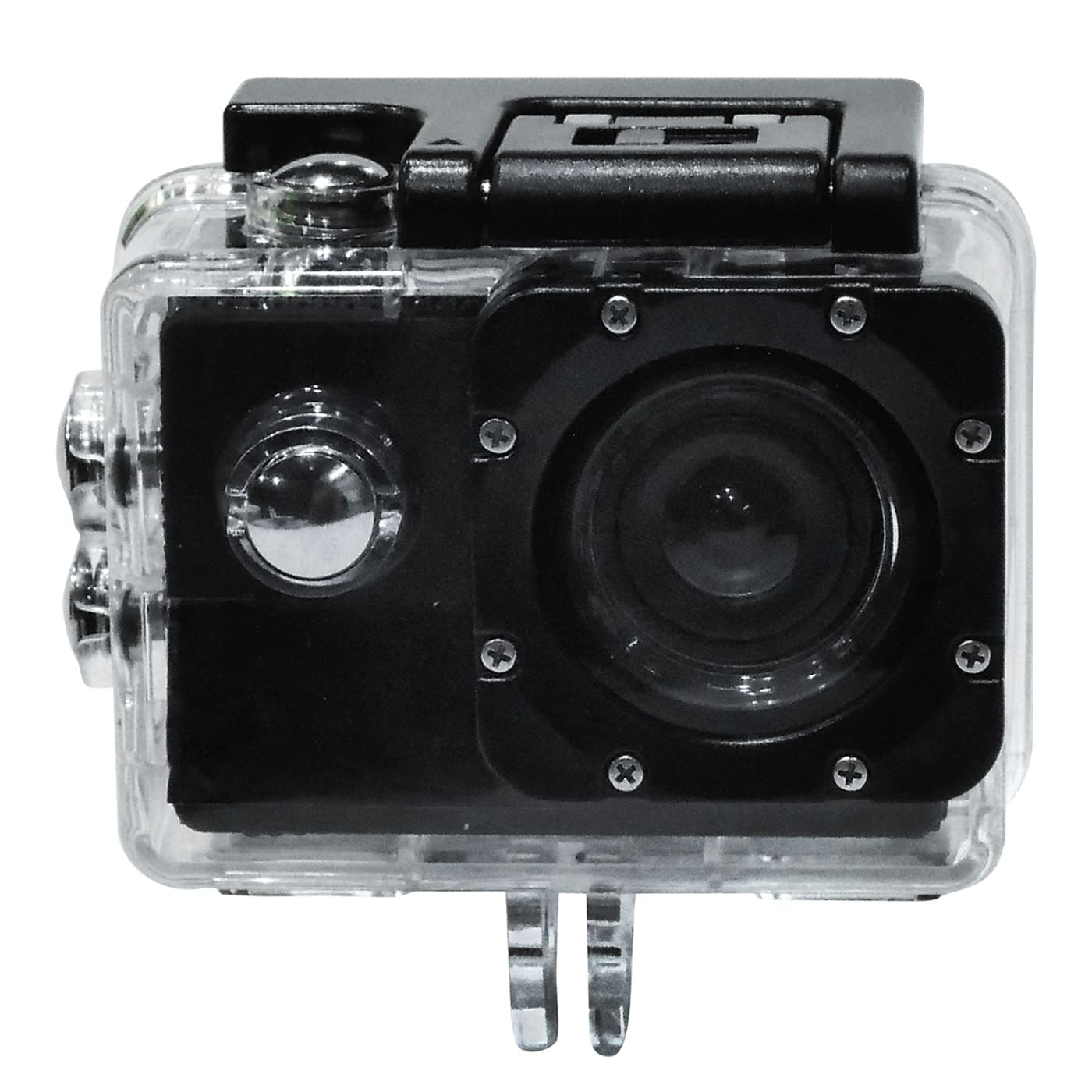 Cámara Deportiva Ultra Action Full HD 1080P Sumergible con Accesorios img #1