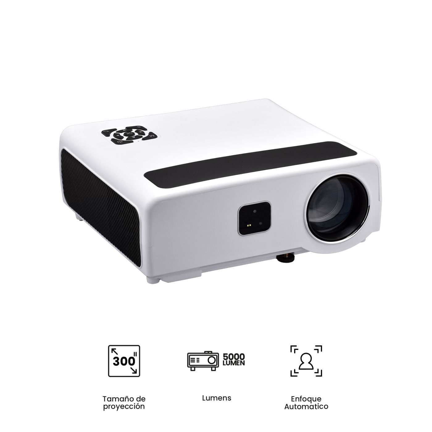 Proyector WiFi 4K de 5000 Lumenes Con Chromecast VTA img #4