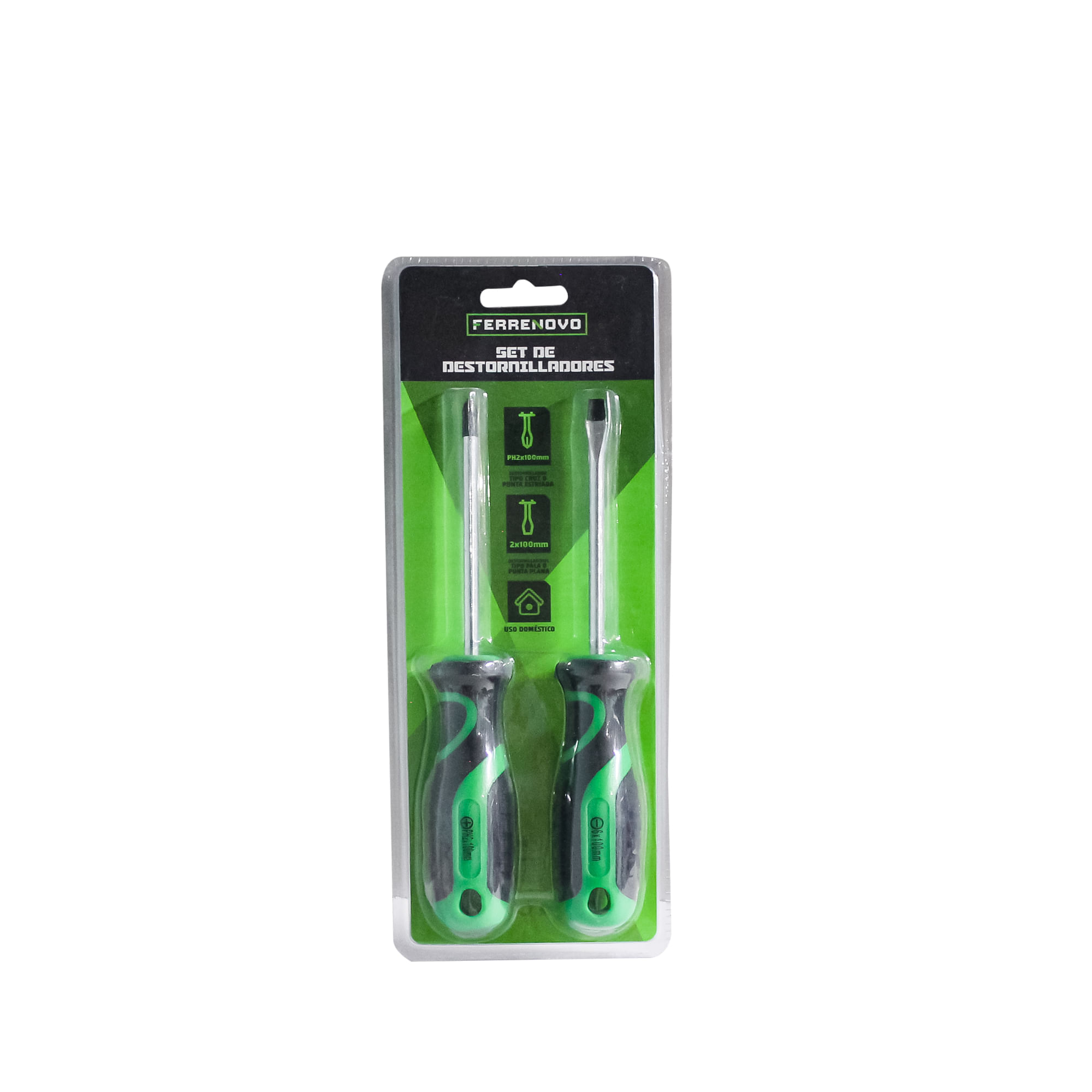 Kit de Destornilladores X 2 Piezas Ferrenovo img #2