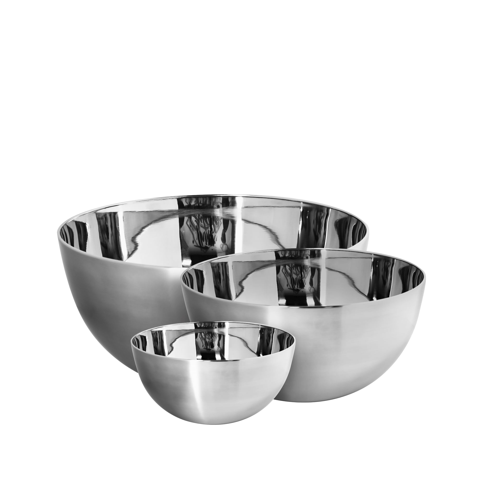 Set x 3 Bowls Tezzio Acero Inoxidable img #1