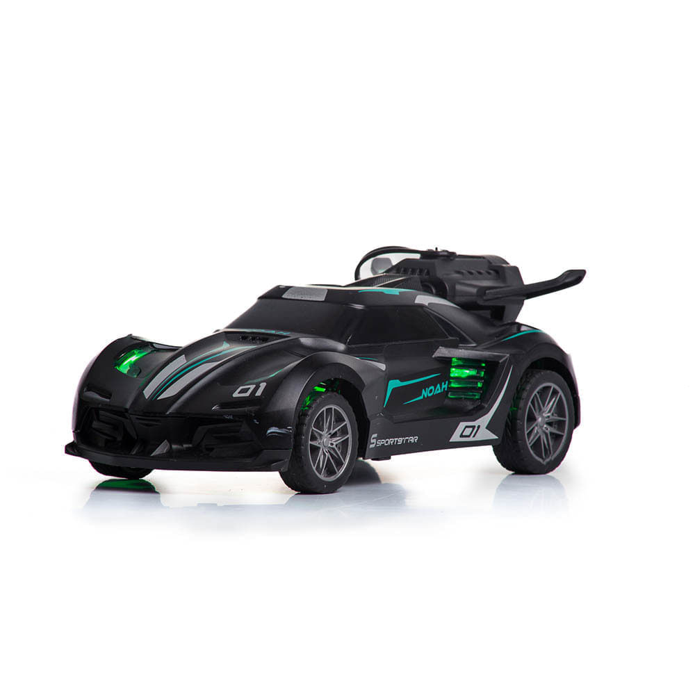 Carro de Juguete A control Remoto con Cargador y Efecto de Humo img #2
