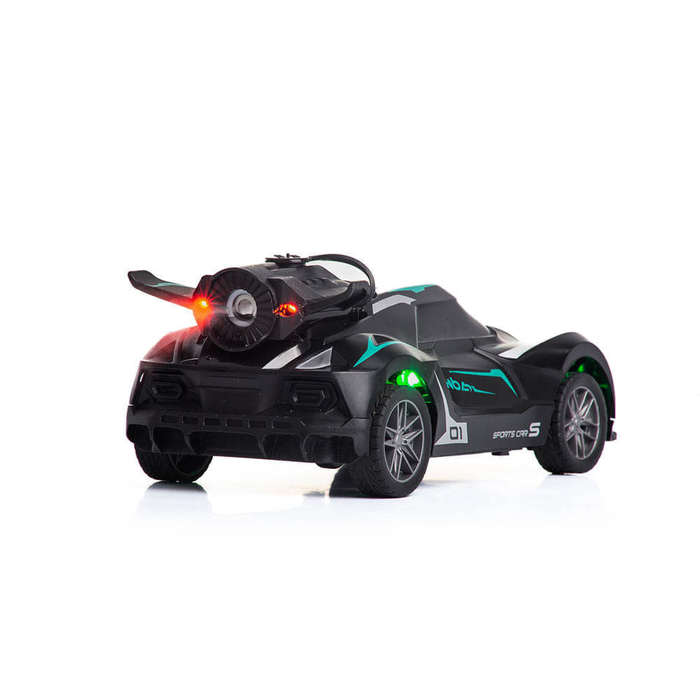 Carro de Juguete A control Remoto con Cargador y Efecto de Humo img #3