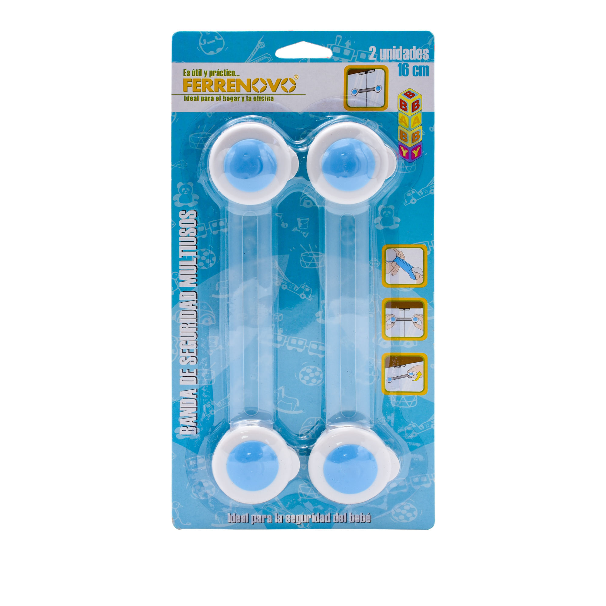 Banda De Seguridad Multiusos 16cm X 2 Und Ferrenovo img #4