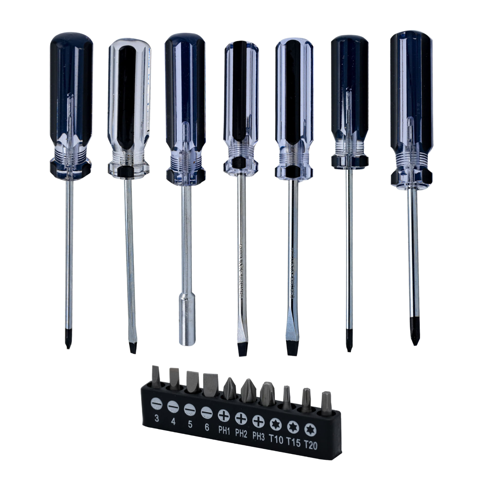 Kit de Destornilladores X 17 Piezas Ferrenovo img #1