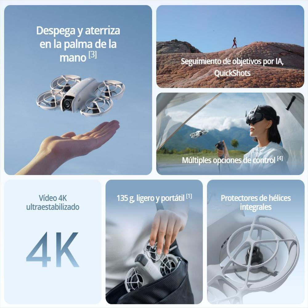 Dron Dji Neo Fly More Combo Gris Oscuro img #3