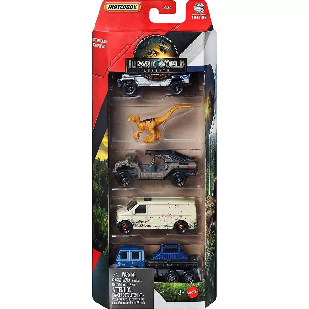 Set Carros Jurassic World Rebirth Matchbox