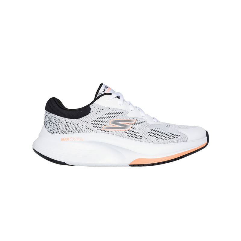 Tenis Skechers GO WALK Max Walker Mujer Color Blanco Negro