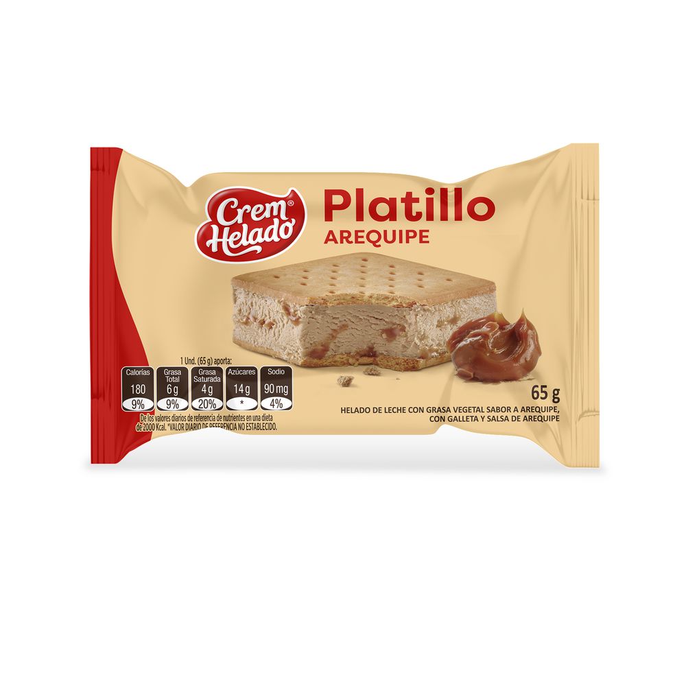 Galleta con helado CREM HELADO arequipe (65  gr) img #2
