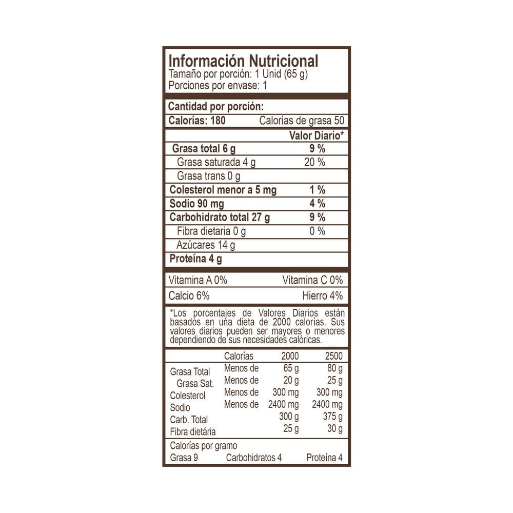 Galleta con helado CREM HELADO arequipe (65  gr) img #3
