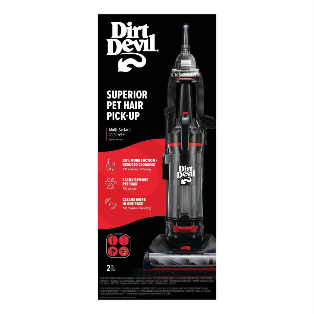 Aspiradora Vertical Dirt Devil Multi Surface Total Pet Sin Bolsa img #3