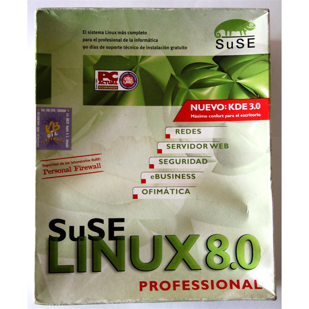 Suse Linux 8.0 Professional Pcvintage img #1