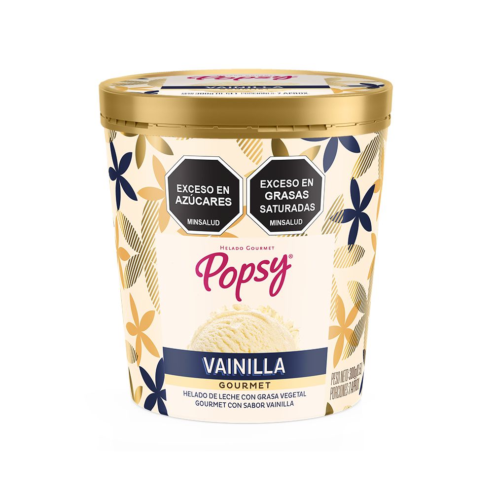 Helado POPSY sabor vainilla (300  gr) img #1