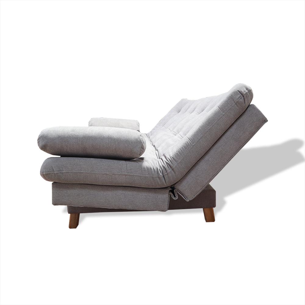 Sofacama Bakers 3 Posiciones Gris + Cojines img #4