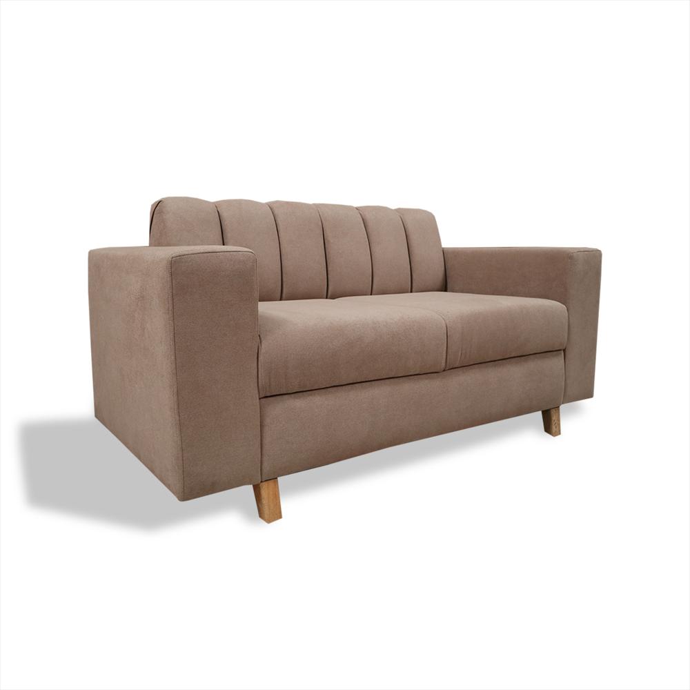 Sofa Noah 2 Puestos Camel + Cojines img #3