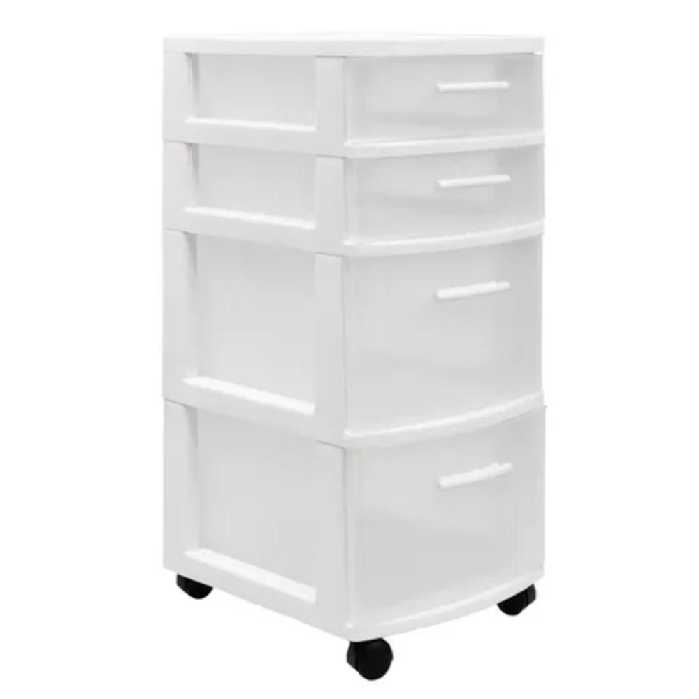 Gavetero Eclypse Modular 4 Niveles Color Blanco img #1