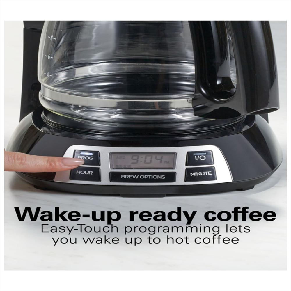 Cafetera Programable Bold Brew De 12 Tazas Hamilton Beach img #2