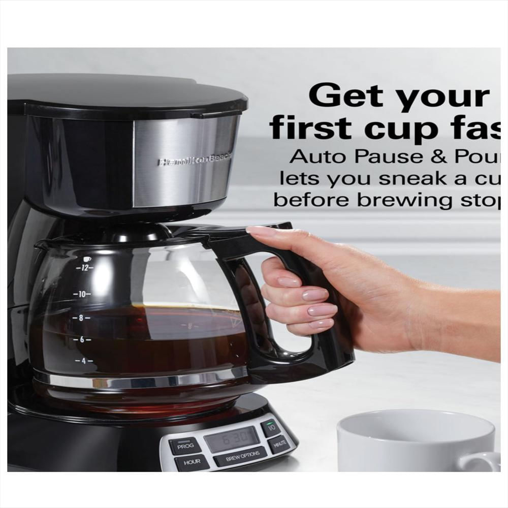 Cafetera Programable Bold Brew De 12 Tazas Hamilton Beach img #3
