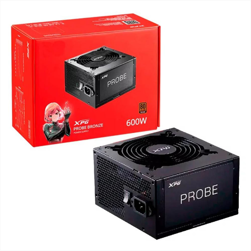 Fuente Poder Real 600W Xpg 80Plus Bronze img #1