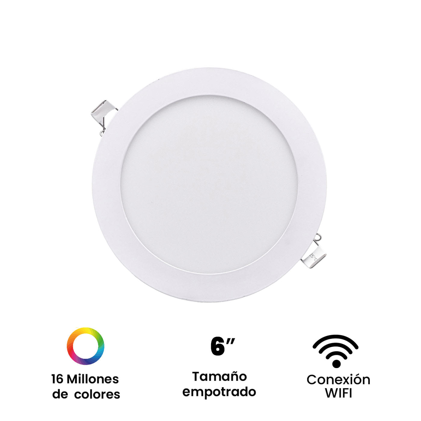 Panel LED Inteligente de Incrustar VTA+ Smart Home NED 6,5” 12W img #3