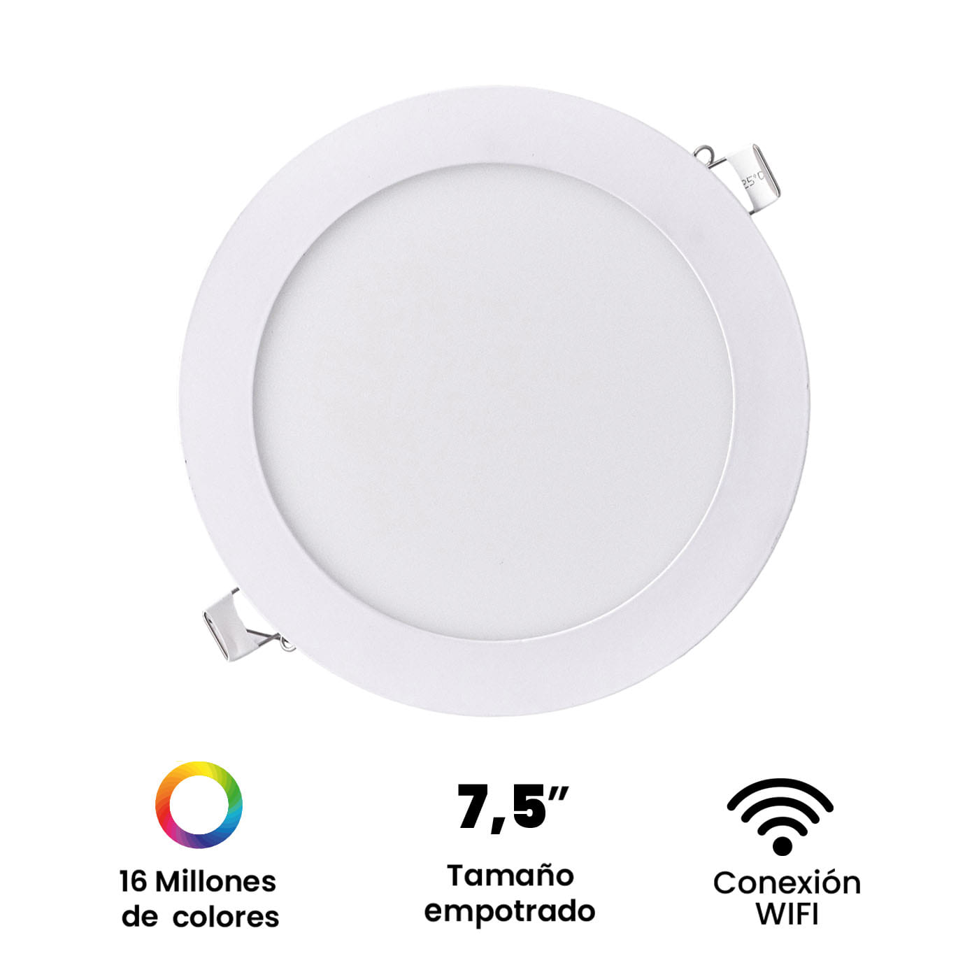 Panel LED Inteligente de Incrustar  VTA+ Smart Home NED 8,5” 18W img #3