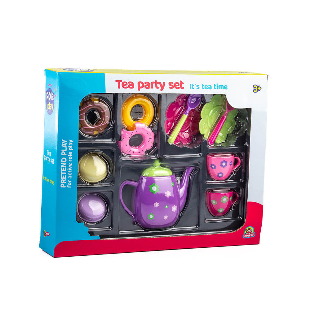 Set de Té Infantil con Donas img #3