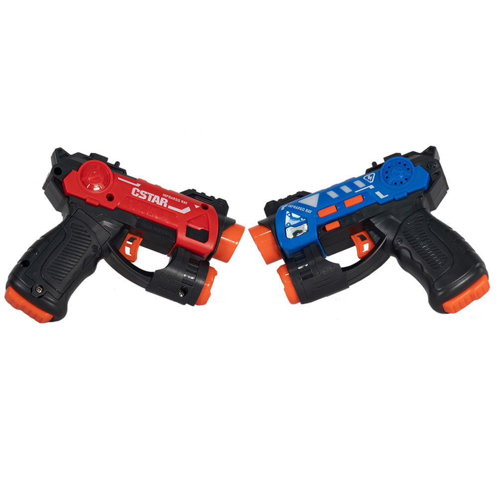 Set de 2 Pistolas Láser de Juguete con Luces img #1