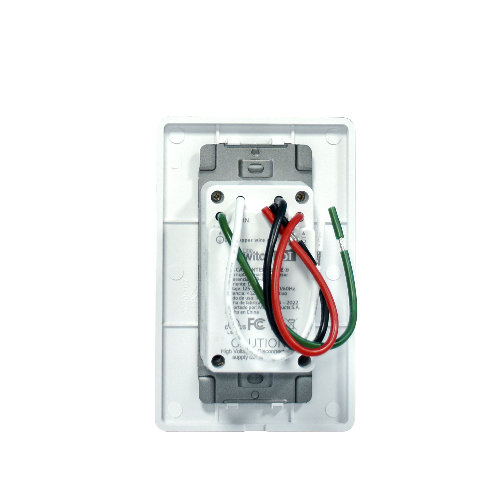 Interruptor pulsador sencillo con Sensor de Movimiento Switch IOT VTA Smart Home img #3