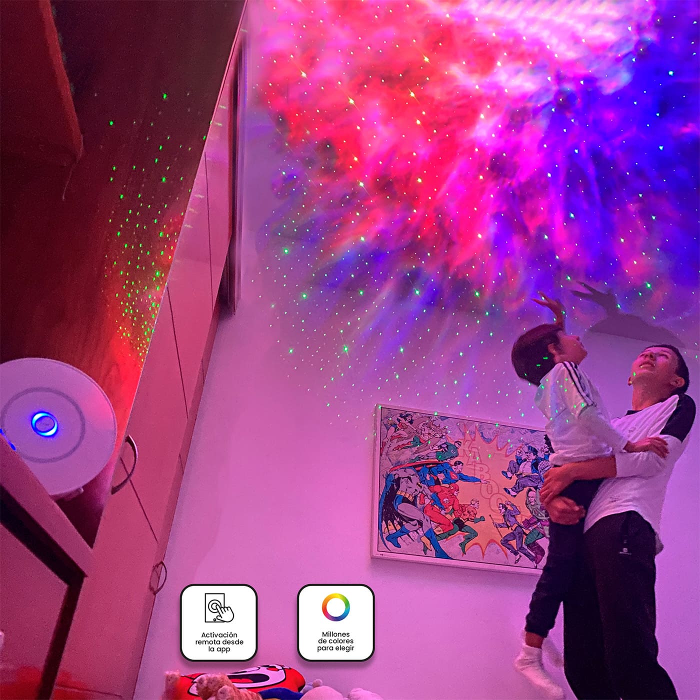 Proyector de Galaxias inteligente Nebula VTA+ Smart Home img #2