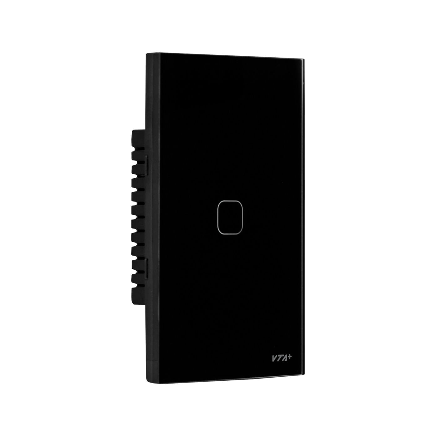 Interruptor Inteligente WiFi Táctil VTA+ Link IoT Sencillo Black img #2