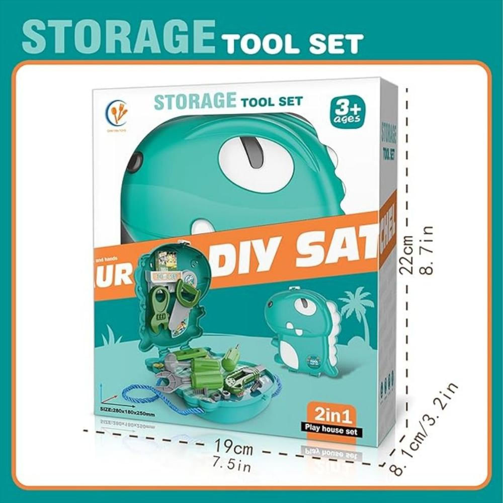 Set Maleta Dino Simulador Profesiones Constructor img #3