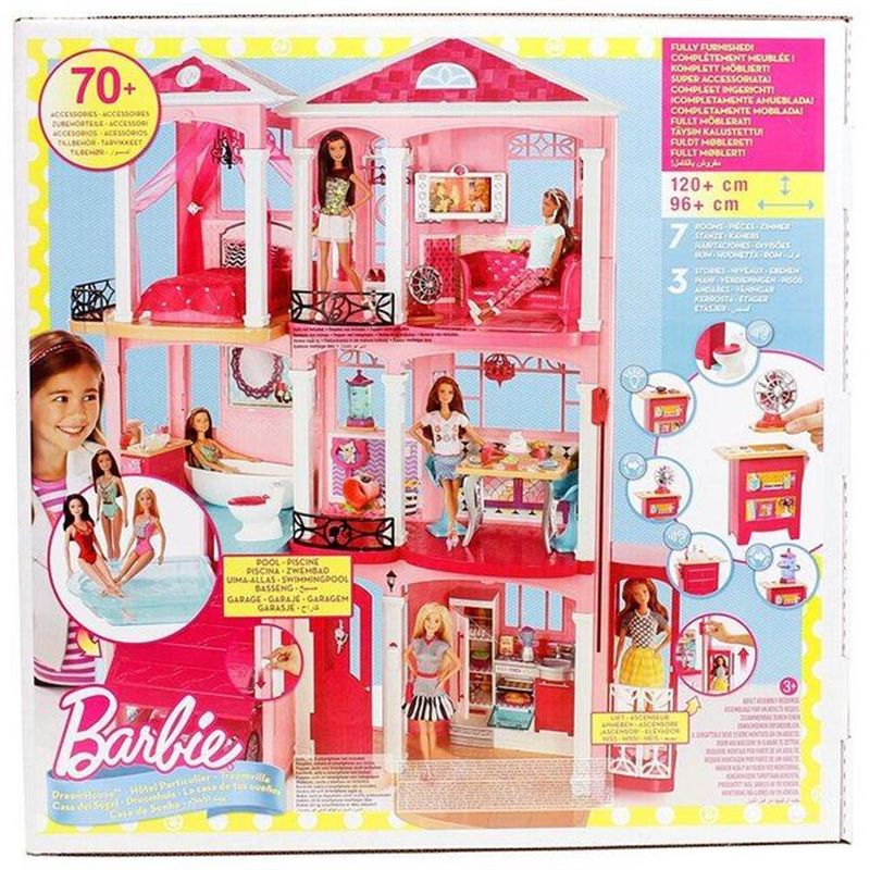 barbie casa de los sueños alkosto