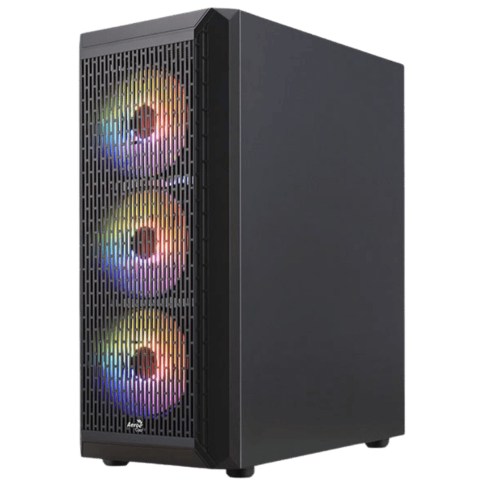 Chasis Aerocool – Beam G-Bk – Malla – 4 Fans – Negro img #4