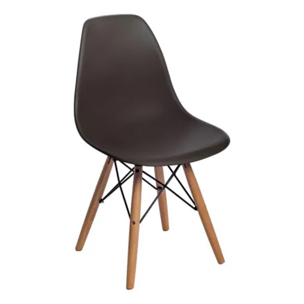 Set 4 Sillas Eames Eiffel Moderna Marca Mq Mocca img #2