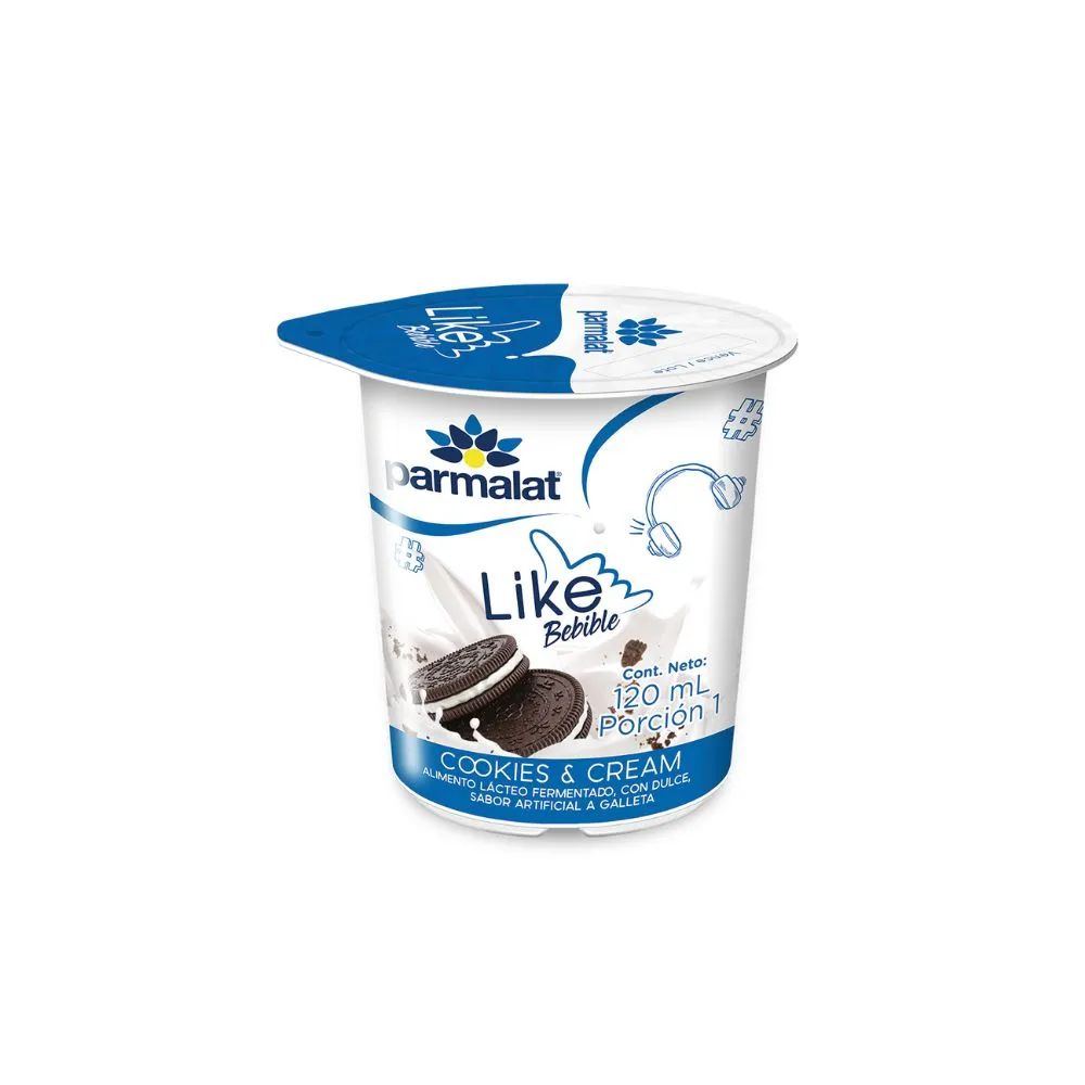 Bebida láctea PARMALAT cookies & cream (120  ml) img #1