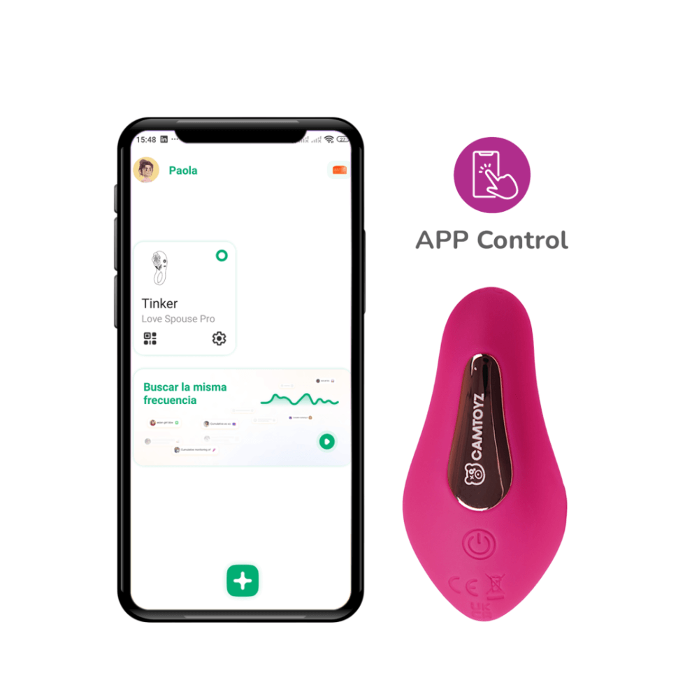 Vibrador con app camtoyz tinker img #2