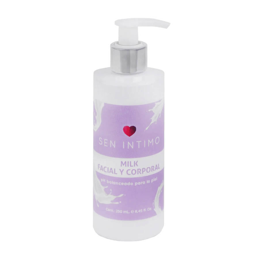Lubricante sen intimo milk facial y corporal 250 ml img #1