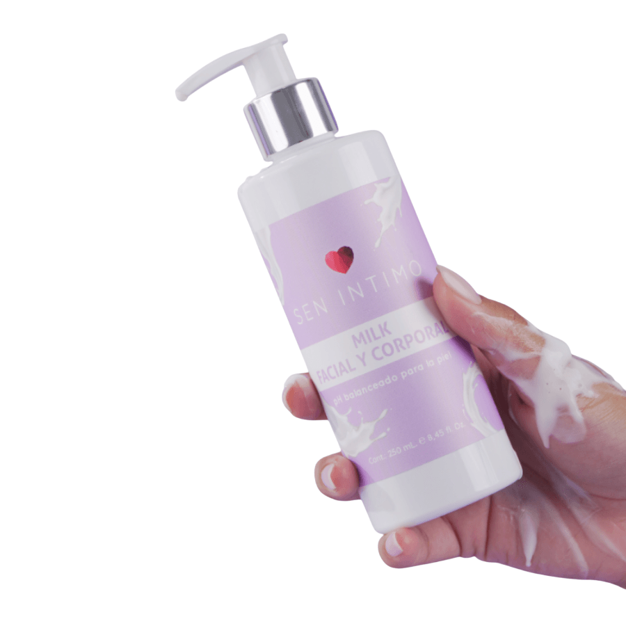 Lubricante sen intimo milk facial y corporal 250 ml img #3