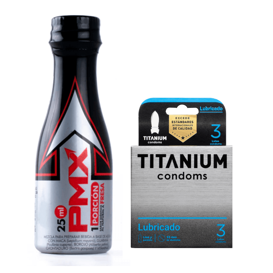 Set energizante y condon lubricado img #1