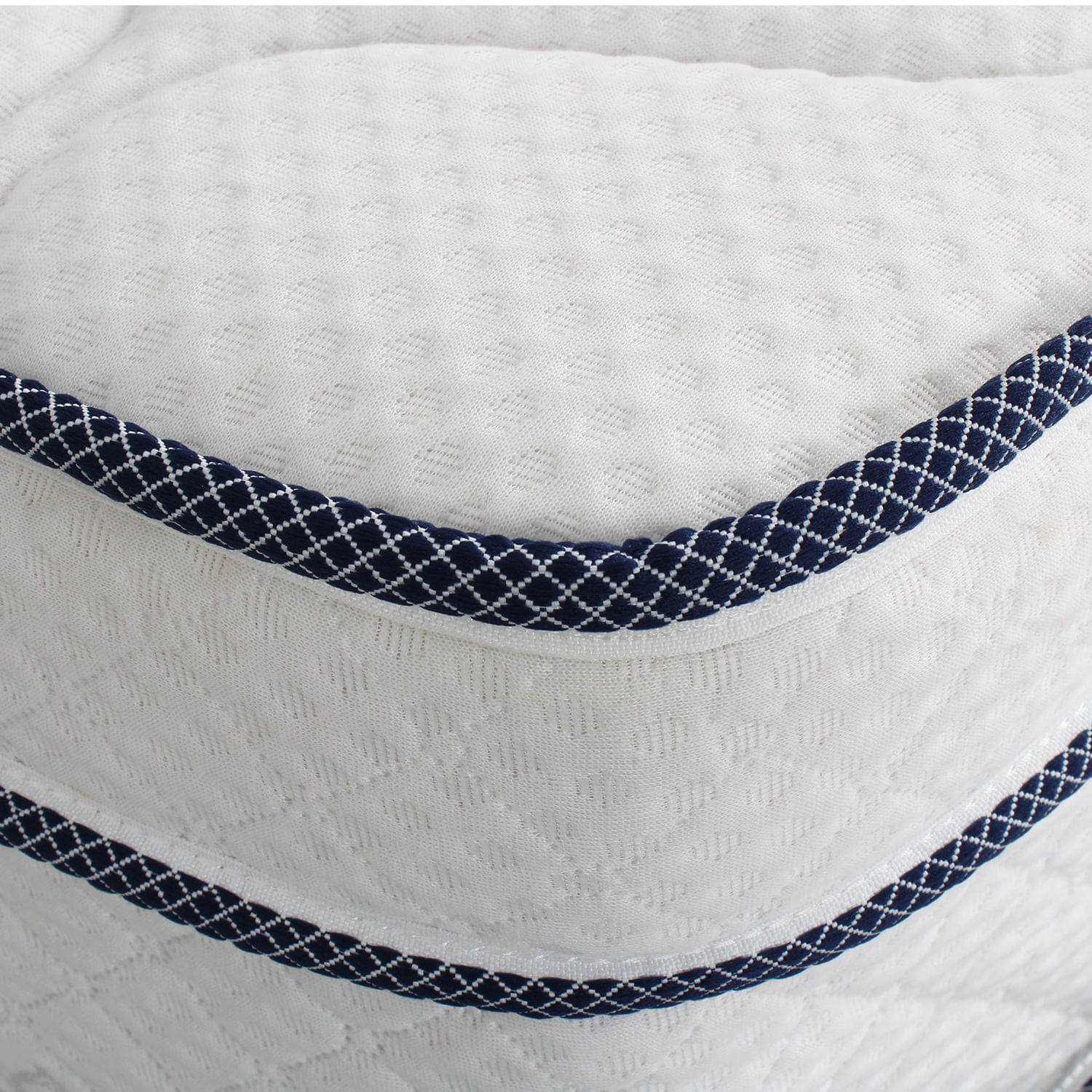 Colchon Enrollado Luxury Semidoble Ortopedico Firmeza Media Resortes Pocket Tela Antiflama 120x190cm img #4