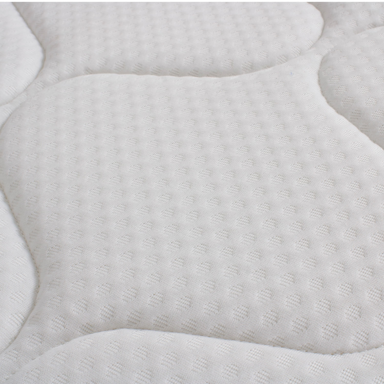 Colchon Enrollado Deluxe Sencillo Ortopedico Firmeza Media Resortes Pocket Doble Lado Encajonado en Espuma Tela Antiflama 100x190cm img #8