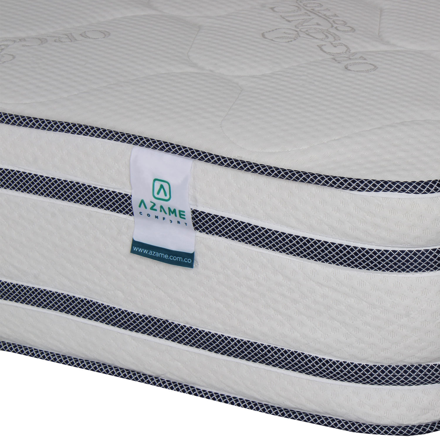Colchon Enrollado Premium Doble Ortopedico Firmeza Alta Espuma Densidad 26 Doble Lado Tela Antiflama 140x190cm img #4