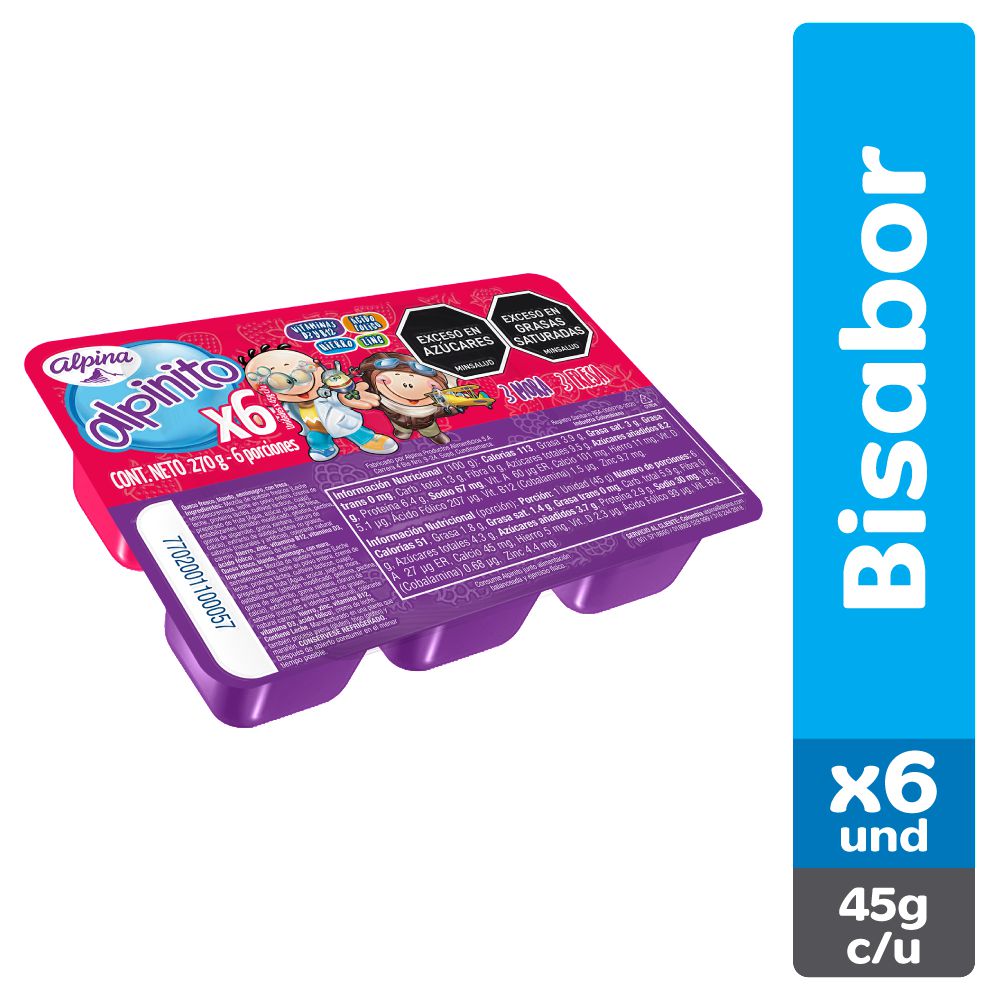 ALPINIT FRES/MOR X45 GRS SIXPA ALPINITO 270  gr img #1