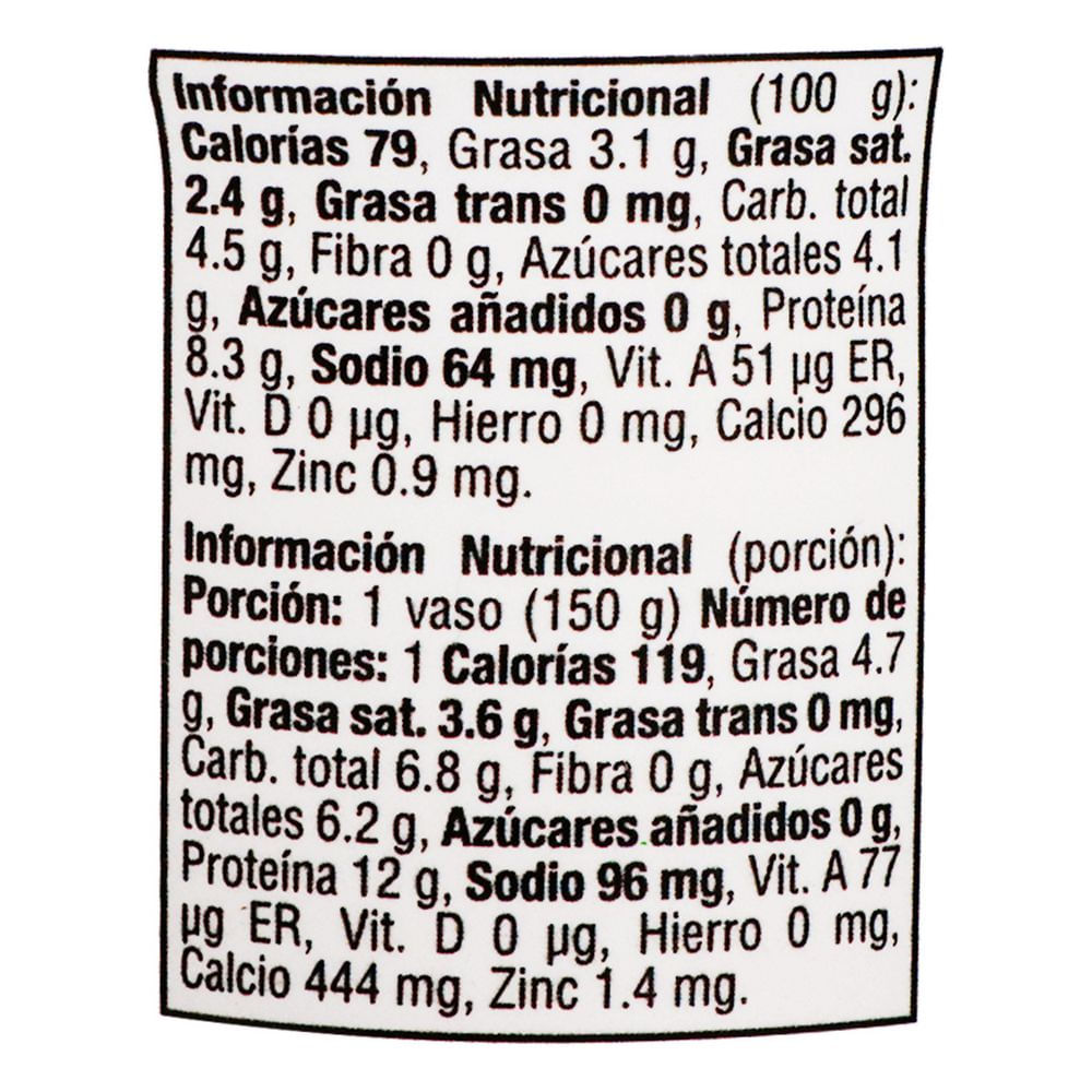 Yogurt griego ALPINA natural (141  ml) img #3