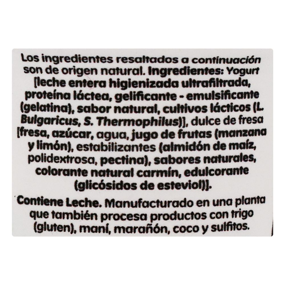 Yogurt griego ALPINA sabor a fresa (141  ml) img #2