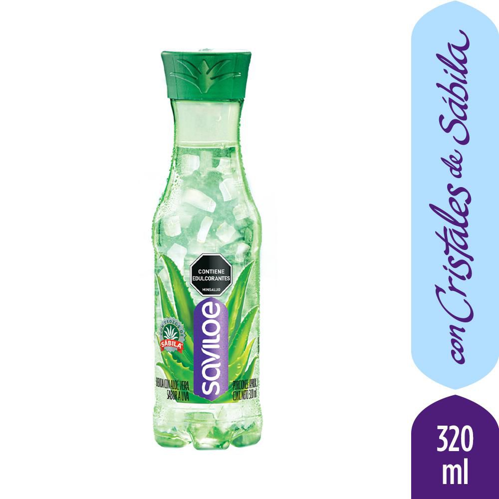 Bebida SAVILOE QUALA con cristales de sábila (320  ml) img #1