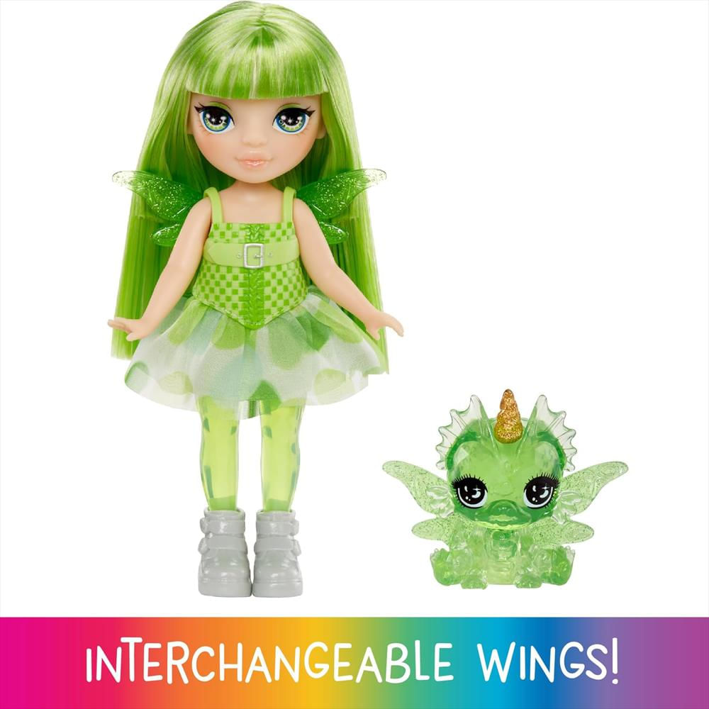Muñeca Rainbow High Littles Hadas Emerald img #3