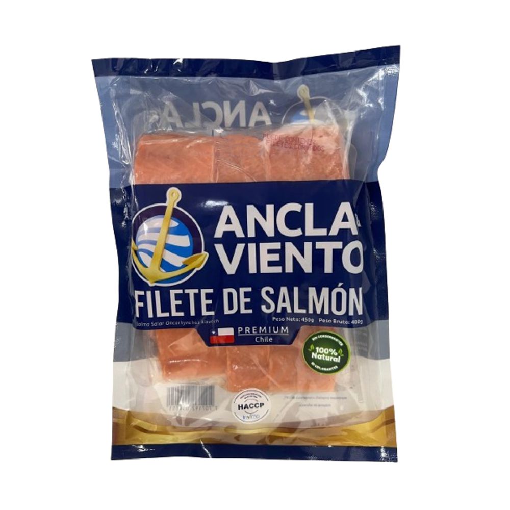 Filete de salmón ANCLA Y VIENTO refrigerado (450  gr) img #1