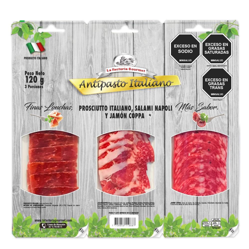 Antipasto LA FACTORIA GOURMET Italiano (120  gr) img #1